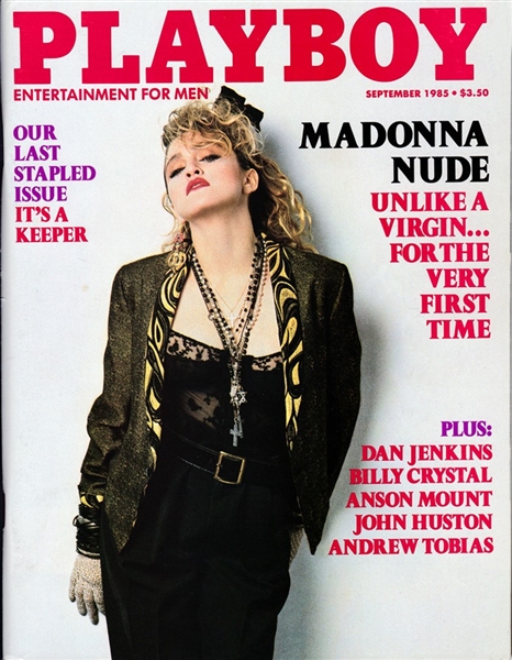 September 1985 Playboy Magazine (Unsigned) Featuring Madonna