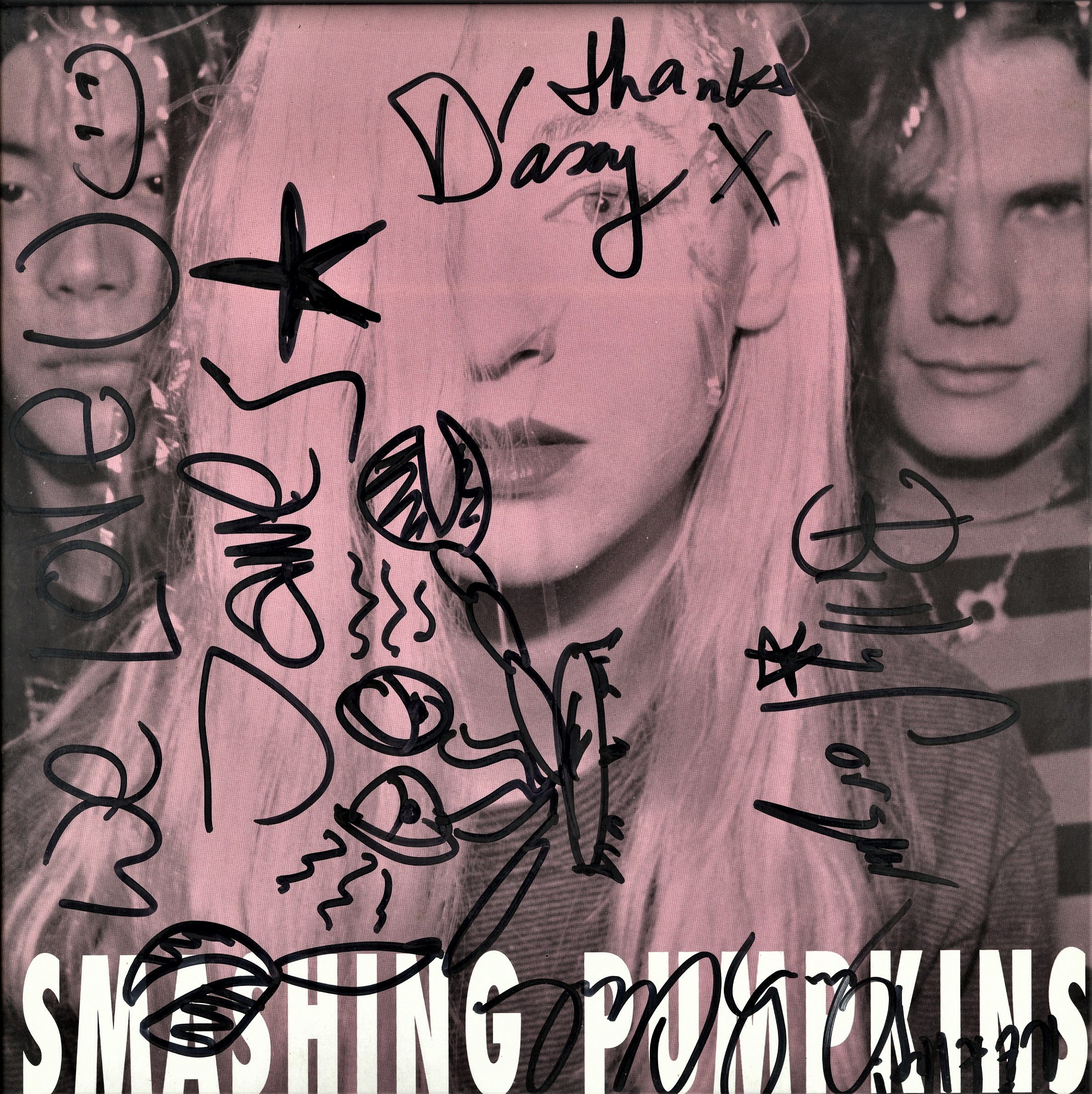 Lot Detail - Smashing Pumpkins Group Signed 