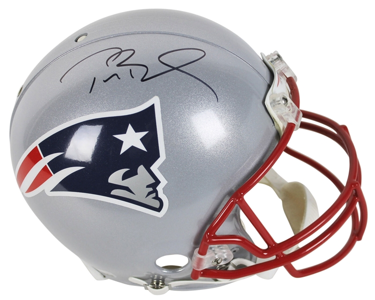 Tom Brady Signed New England Patriots Full Size PROLINE Helmet (TriStar & Fanatics)
