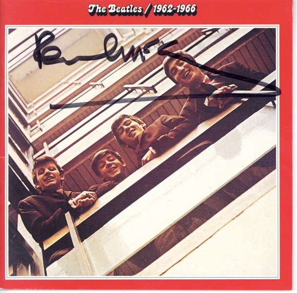 The Beatles: Paul McCartney Signed "1962-1966" CD Booklet (Caiazzo)