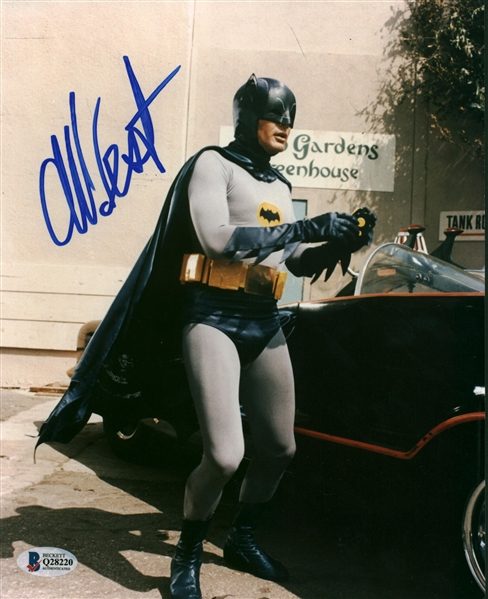Adam West Signed 8" x 10" Batman Photograph (Beckett/BAS)