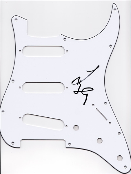 Lady Gaga Signed Stratocaster Style Guitar Pickguard (Beckett/BAS)