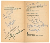 Star Wars Vintage Cast Signed "The Empire Strikes Back" Book w/ 9 Signatures! (Beckett/BAS)