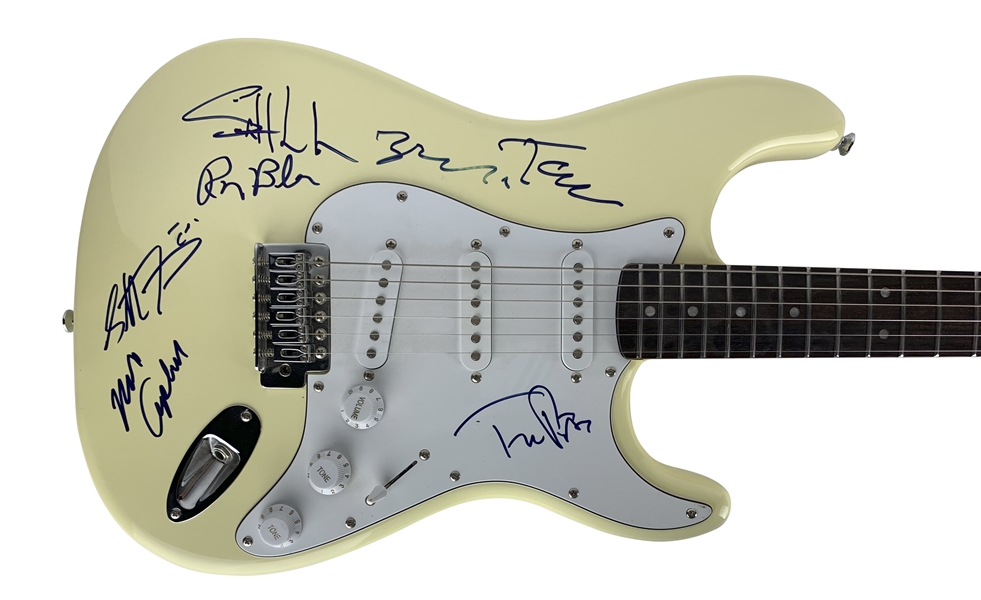 Tom Petty and the Heartbreakers Superb Group Signed Stratocaster Style Electric Guitar (JSA)