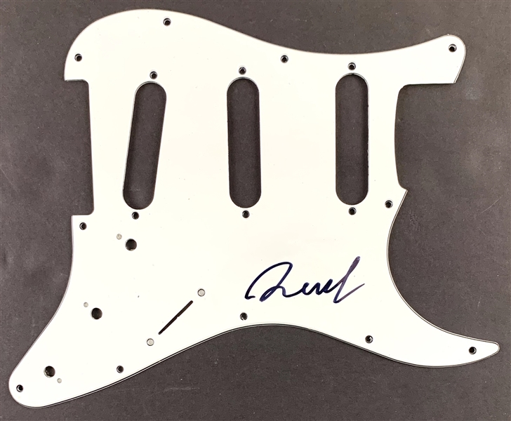 Beck In-Person Signed Stratocaster Style Electric Guitar Pickguard (John Brennan Collection)(Beckett/BAS Guaranteed)