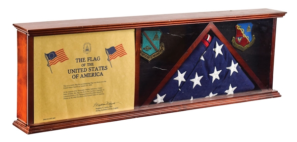 January 20th, 2009 American Flag Flown Over United States Capitol During Historic Barack Obama Presidential Inauguration! (Acting Architect of the Capitol LOA)