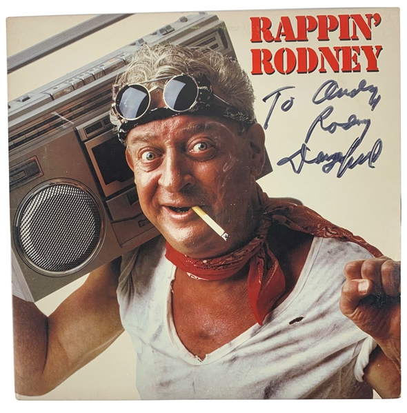 Rodney Dangerfield Signed "Rappin Rodney" Album (JSA)