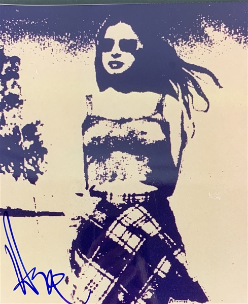 Mazzy Star: Hope Sandoval In-Person Signed 8" x 10" Color Photo (John Brennan Collection)(Beckett/BAS Guaranteed)