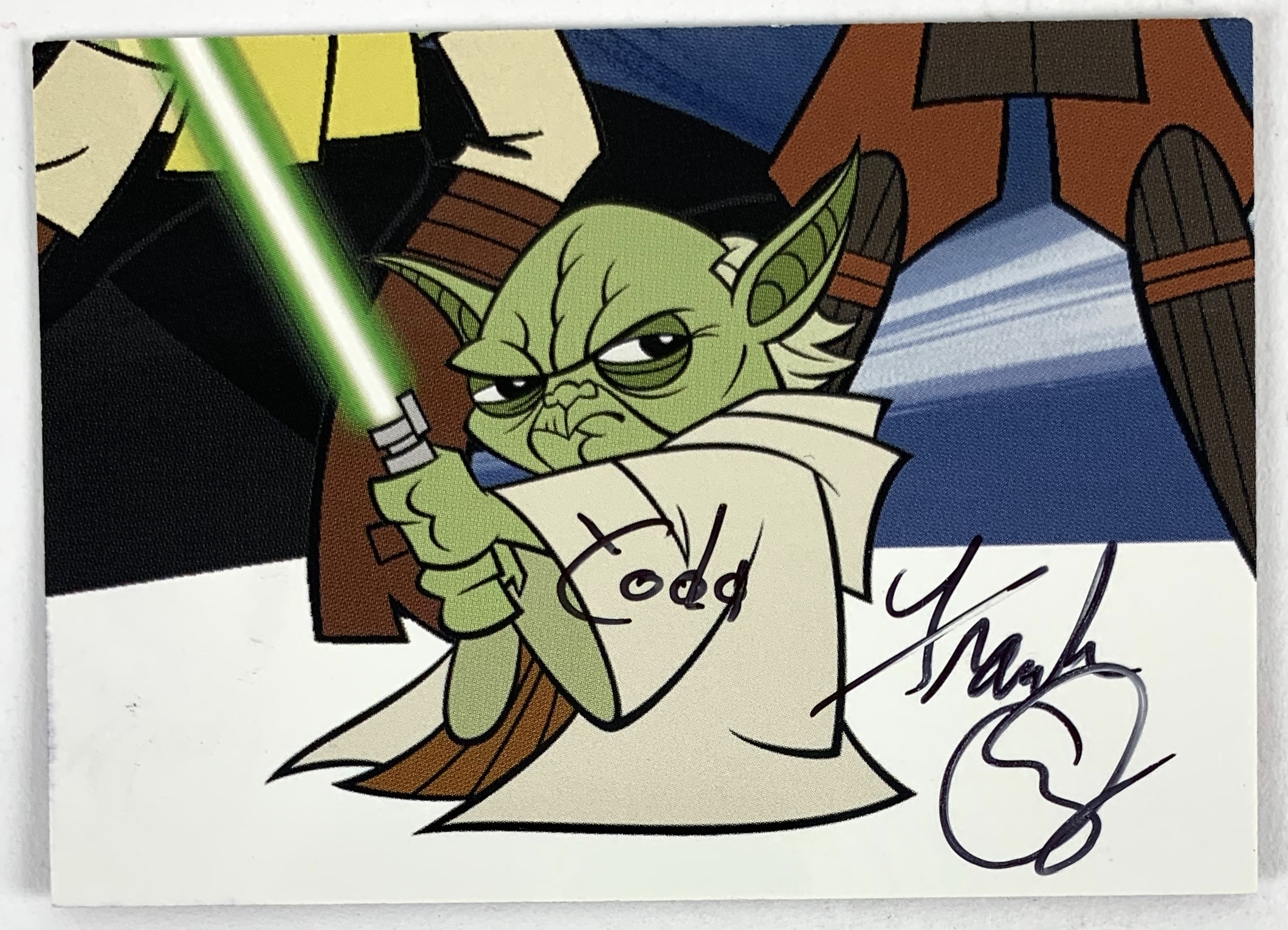 topps yoda card