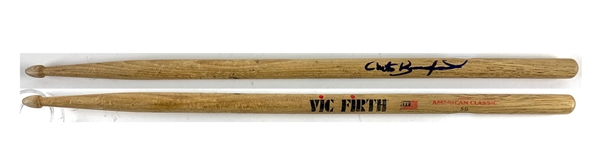 Dave Matthews Band: Carter Beauford In-Person Signed Vic Furth Drumstick (PSA/DNA)