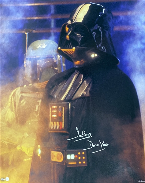 David Prowse Signed 16" x 20" Star Wars Photograph (Steiner)
