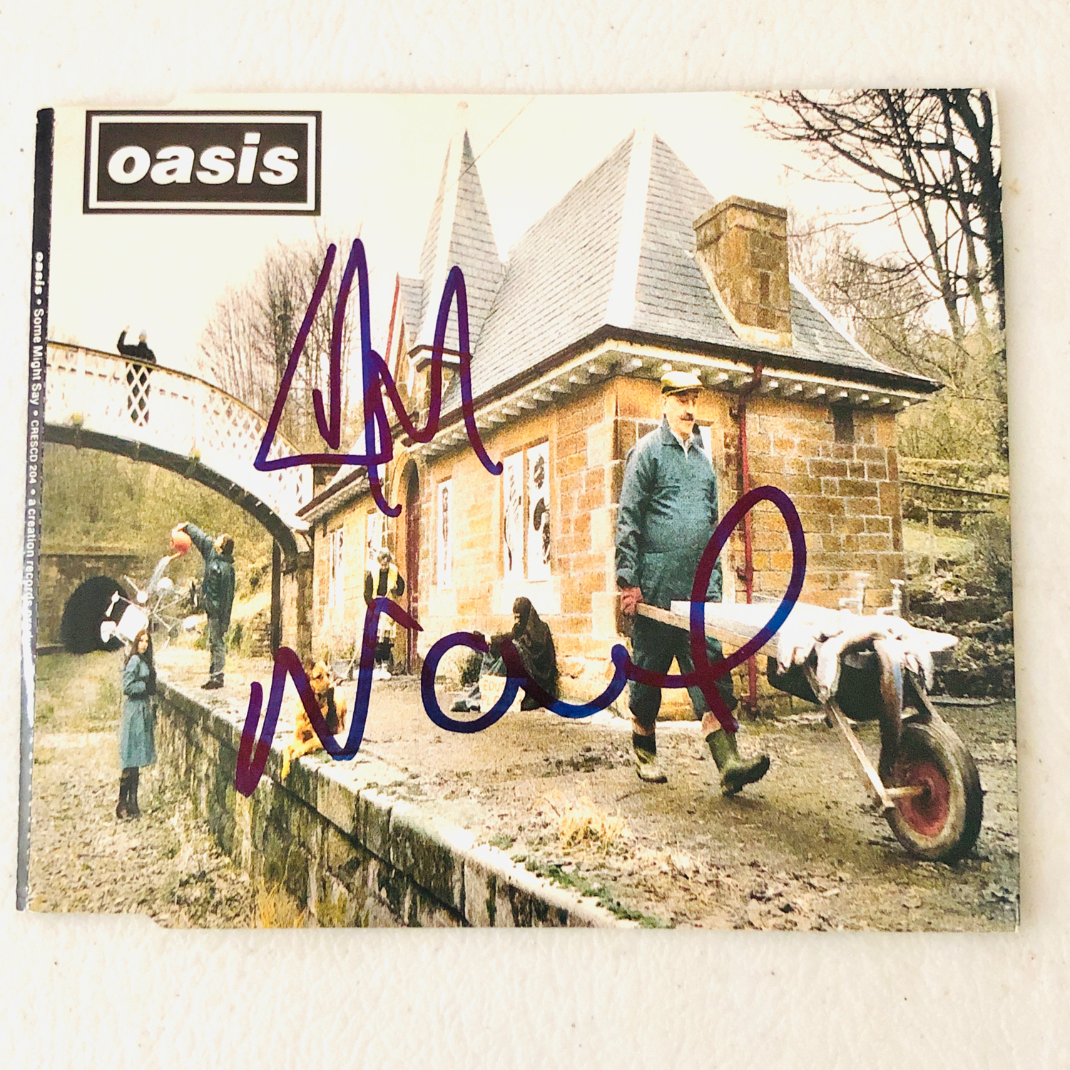 Lot Detail - Oasis: Liam & Noel Gallagher Dual Signed 