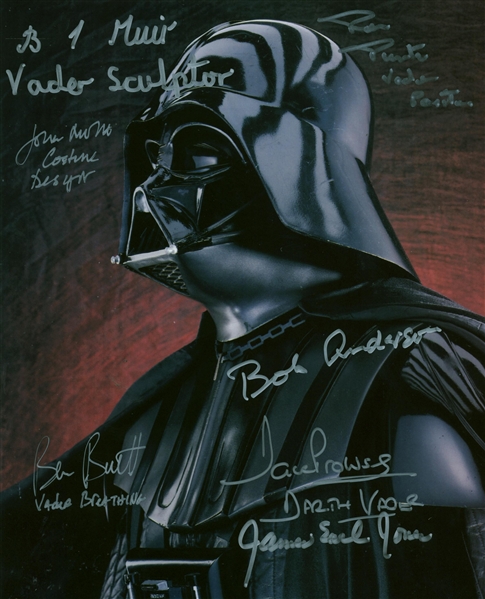 darth vader signed memorabilia