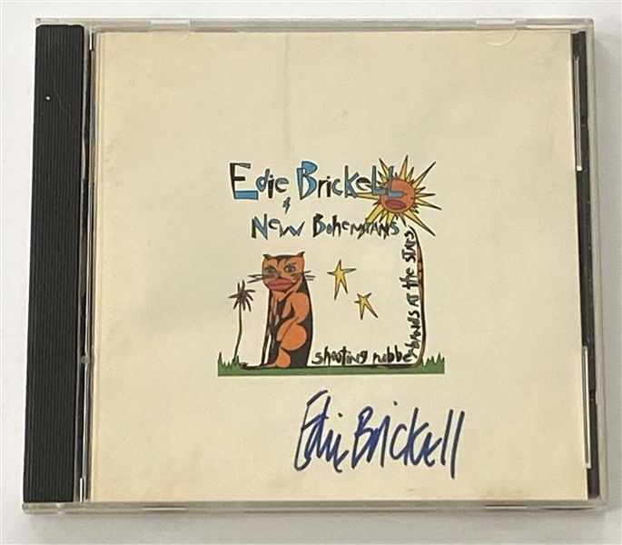 Edie Brickell In-Person Signed “Shooting Rubber Bands at Stars” CD (John Brennan Collection) (BAS Guaranteed)