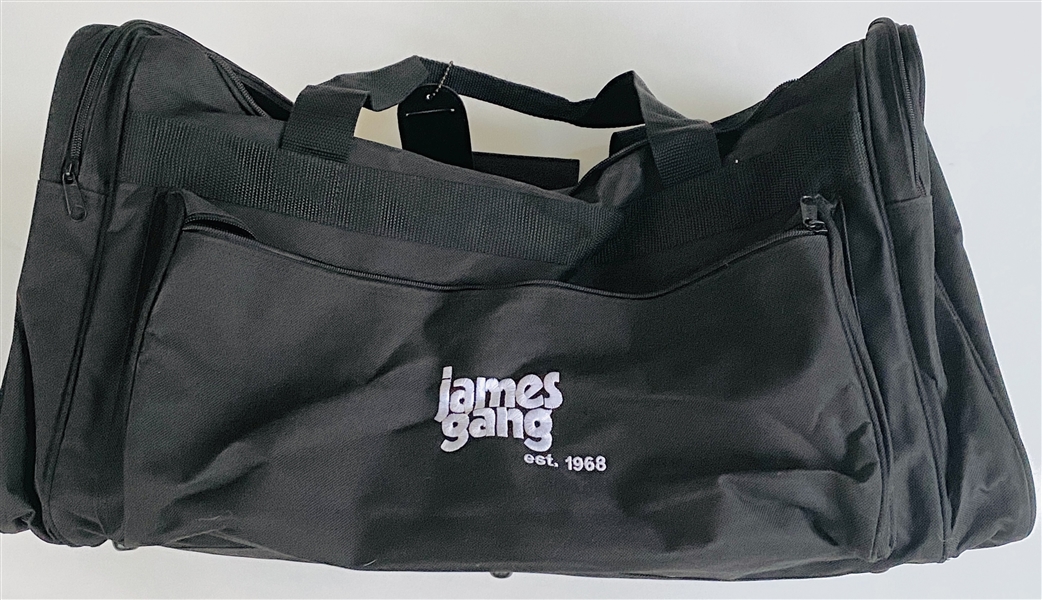 James Gang Original 20" x 11" Black Duffel Bag