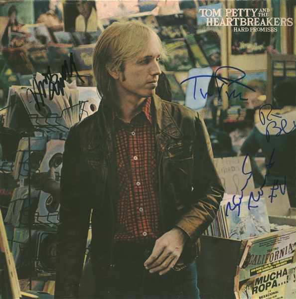 Tom Petty and the Heartbreakers Superbly Signed "Hard Promises" Album (Beckett/BAS)