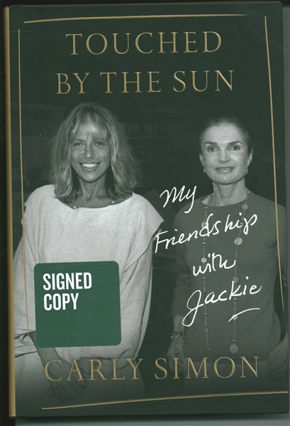 Carly Simon autographed 1st Edition Book "Touched by the Sun" (Beckett/BAS Guaranteed) 
