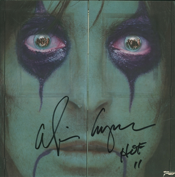 Alice Cooper Signed "From The Inside" Album w/ HOF 11 Inscription (Beckett/BAS Guaranteed)
