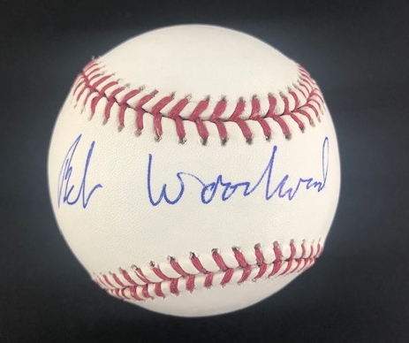 Watergate Reporters Carl Bernstein & Bob Woodward Signed Baseball (JSA)