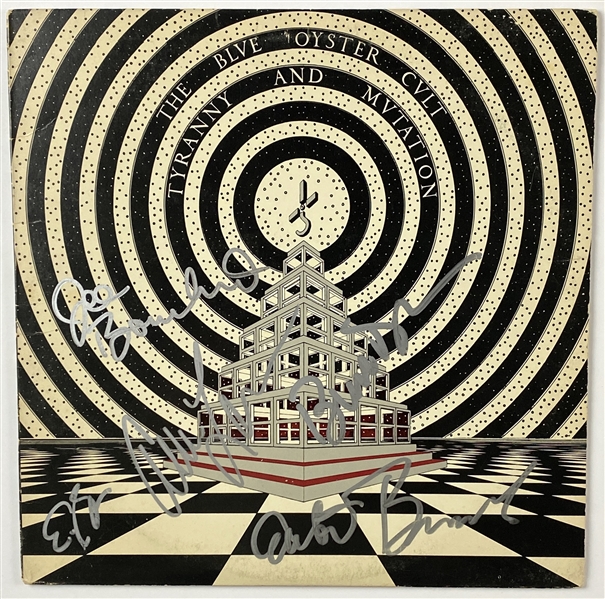Blue Oyster Cult In-Person Group Signed “Tyranny and Mutation” Album Record (5 Sigs) (John Brennan Collection) (BAS Guaranteed)