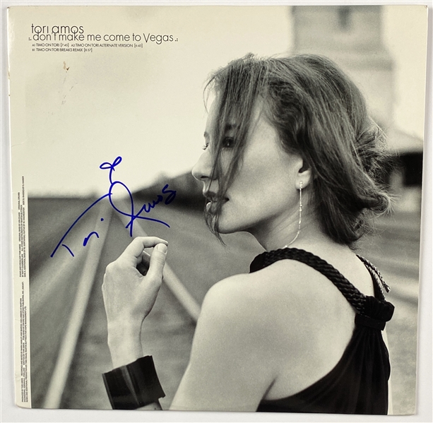 Tori Amos In-Person Signed “Don’t Make Me Come to Vegas” 12” Single Record (John Brennan Collection) (BAS Guaranteed)