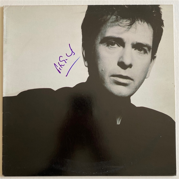 Peter Gabriel In-Person Signed "So" Album (Beckett/BAS Guaranteed)