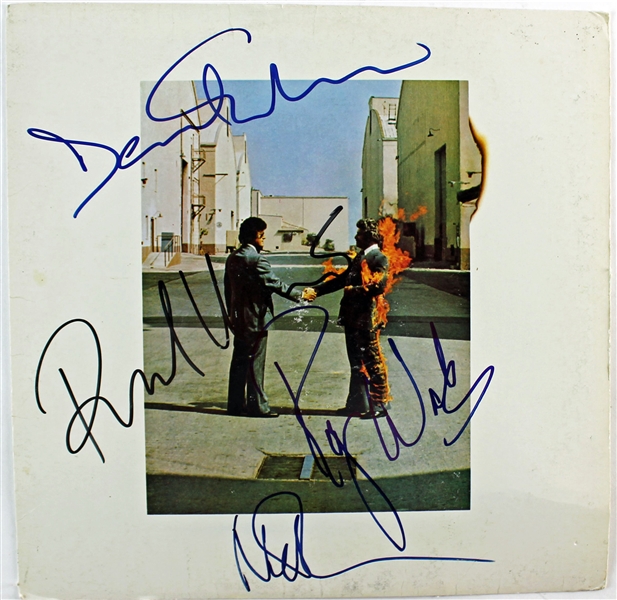 Pink Floyd: Incredible Band Signed “Wish You Were Here” Album Front Cover (Epperson/REAL LOA)