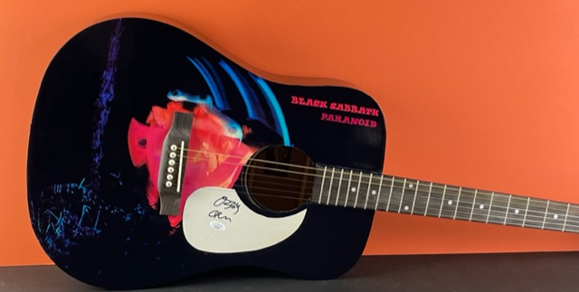 black sabbath acoustic guitar