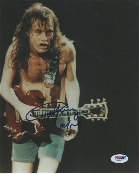 AC/DC: Angus Young Signed Photograph (PSA/DNA)