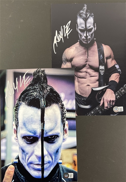 The Misfits: Doyle Lot of Two (2) Signed 8" x 12" Color Photographs (Beckett/BAS)