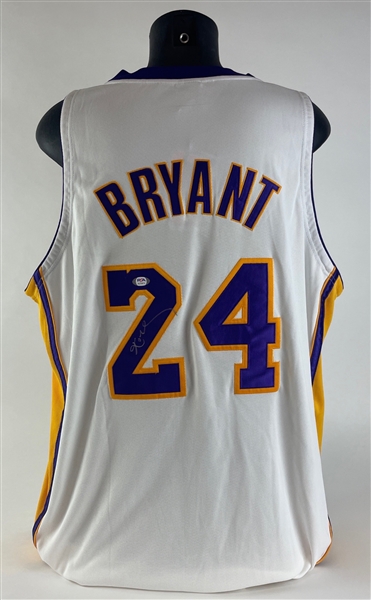 Kobe Bryant Signed L.A. Lakers "#24" Jersey (PSA/DNA LOA)