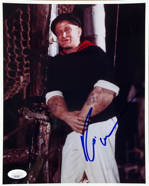 Robin Williams Signed 8" x 10" Color Photo as "Popeye" (JSA COA)