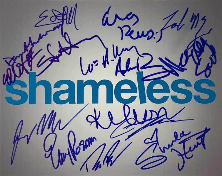 Shameless: Group Signed 8" x 10" Photo (Beckett/BAS)