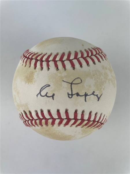 Al Lopez Signed OAL Baseball (JSA)