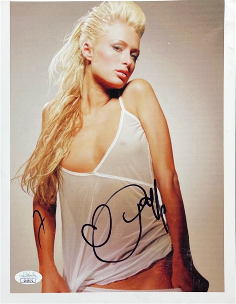 Paris Hilton Signed 8" x 10" Photo (JSA COA)