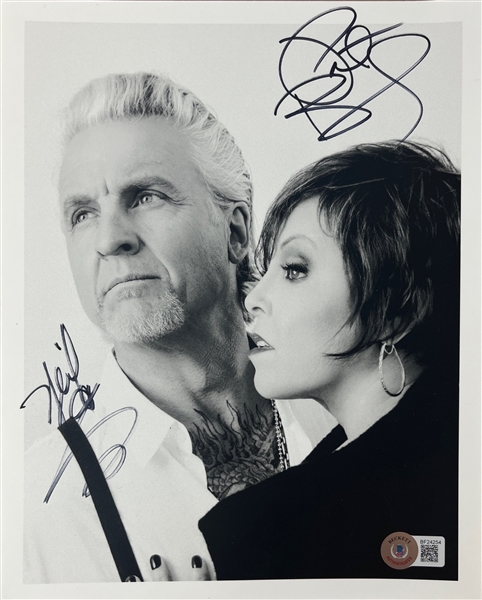 Pat Benatar & Neil Giraldo Dual-Signed 8" x 10" Photo (Beckett/BAS)
