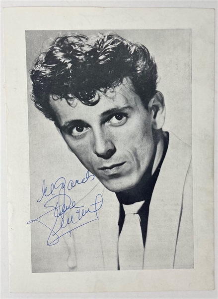 ROCKABILLY: Gene Vincent Signed Photograph (Beckett/BAS Guaranteed)