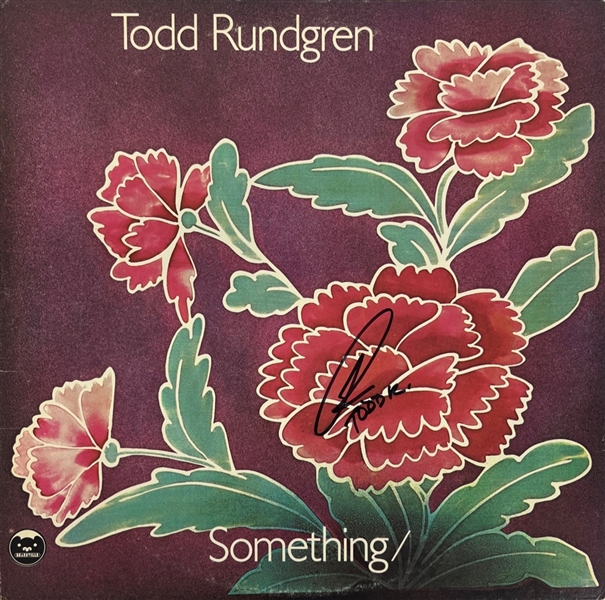 Lot of Five (5) Todd Rundgren Signed Album Covers (Beckett/BAS Guaranteed)