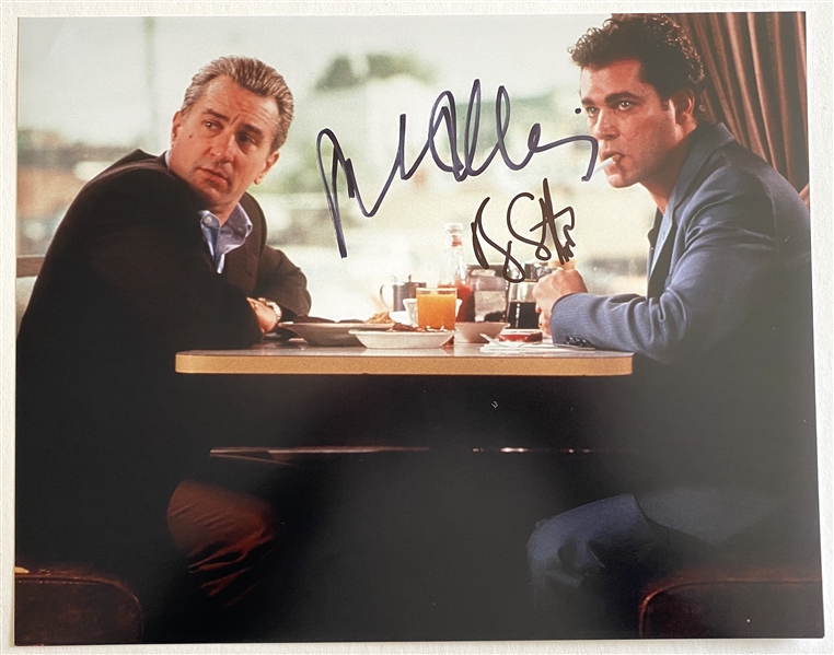 Goodfellas: De Niro & Liotta In-Person Signed 14” x 11” Photo (JSA Authentication)  