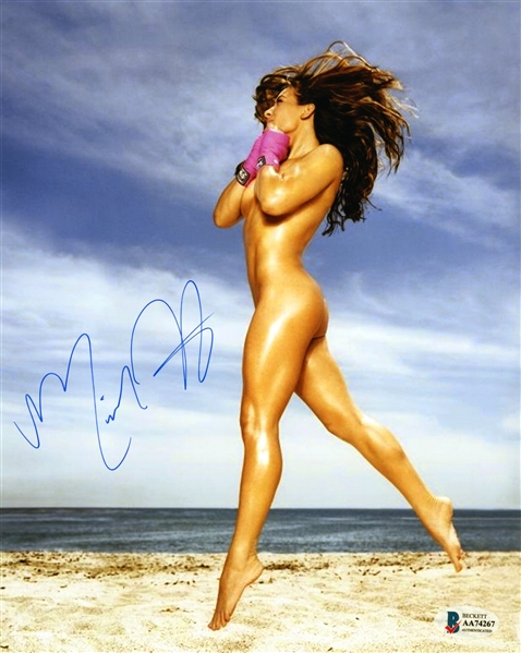 Miesha Tate Signed 8" x 10" Photo (Beckett/BAS)