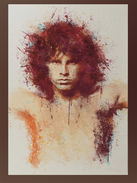 The Doors: Jim Morrison Limited-Edition Artist-Signed Giclee Print (Third Party Guaranteed)