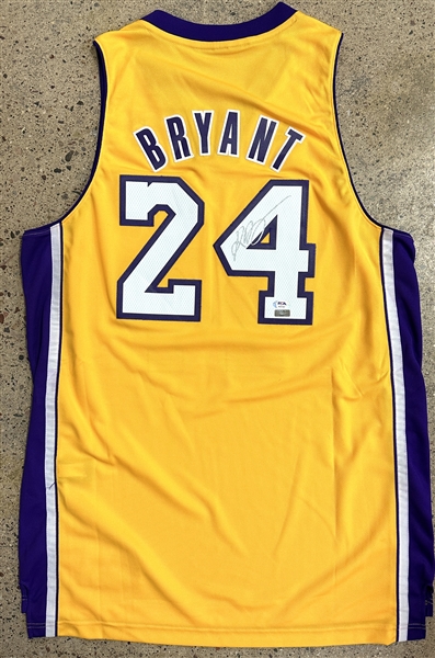 Kobe Bryant Signed Los Angeles Lakers #24 Jersey (Panini Hologram & PSA/DNA LOA)