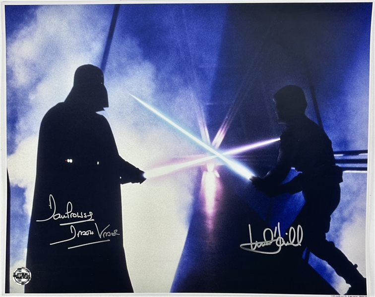 Star Wars: Prowse & Hamill Signed 16" x 20" Official Pix The Empire Strikes Back" Photo (Beckett/BAS)