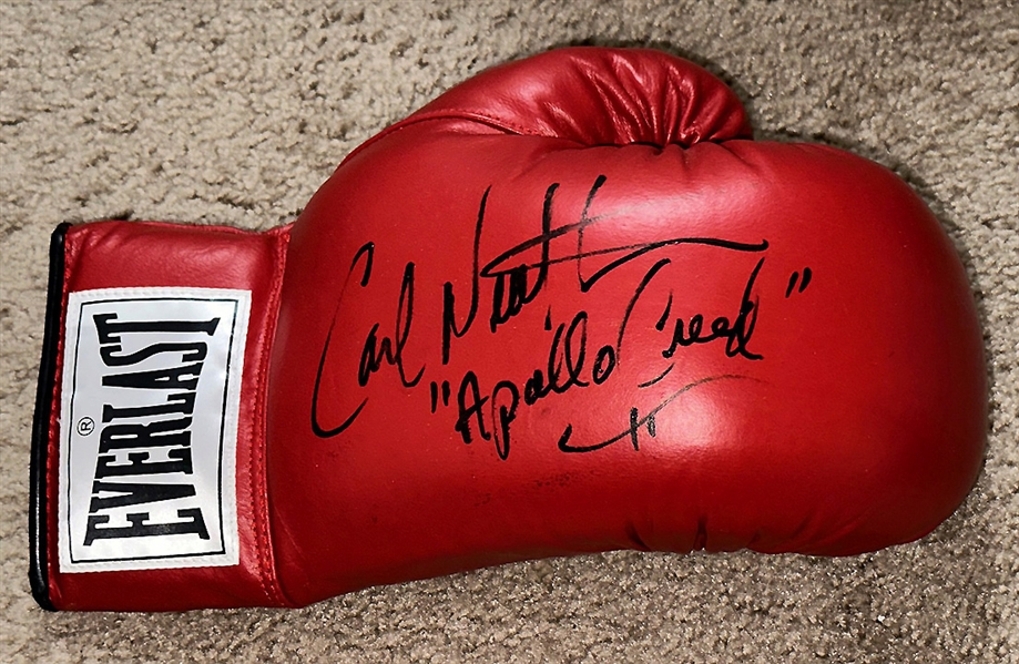 Carl Weathers (Apollo Creed) Signed Everlast Boxing Glove! (Third Party Guaranteed)