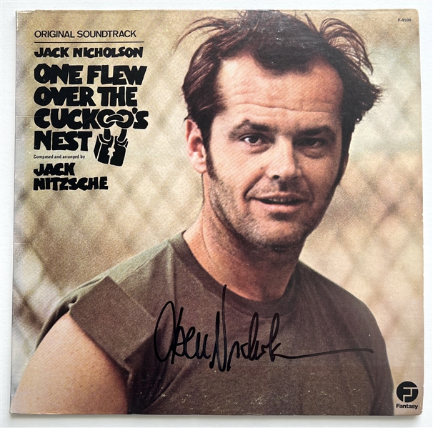 Jack Nicholson In-Person Signed “One Flew Over the Cuckoo’s Nest” Soundtrack Album (JSA Authentication)