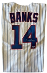 Ernie Banks Signed Chicago Cubs Jersey (PSA/DNA)