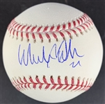 Walker Buehler Single Signed OML Baseball (PSA/DNA COA)