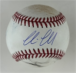 Corbin Carroll Signed OML Foul Ball Baseball (PSA/DNA)