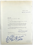 Patti Page Signed 8" x 11" Letter Dated October 1990 (Beckett/BAS)