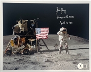 Astronaut John Young Signed Photograph (Beckett/BAS)